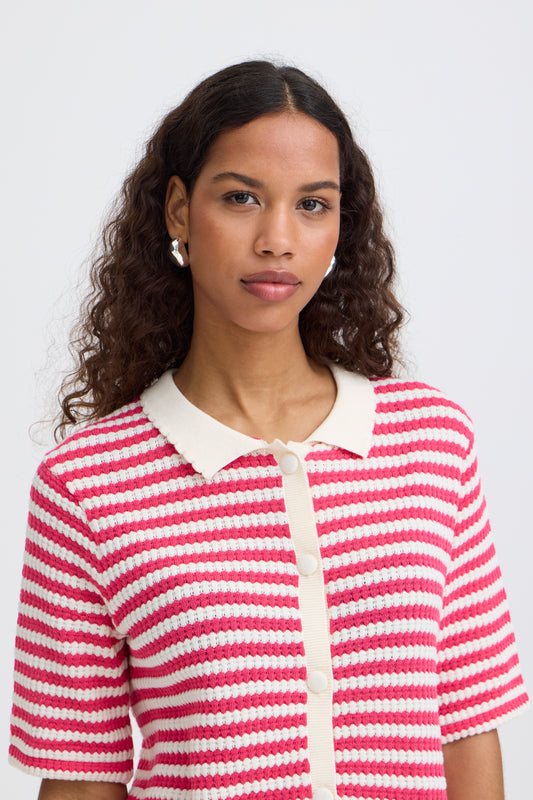 Top chemise maille ICHI