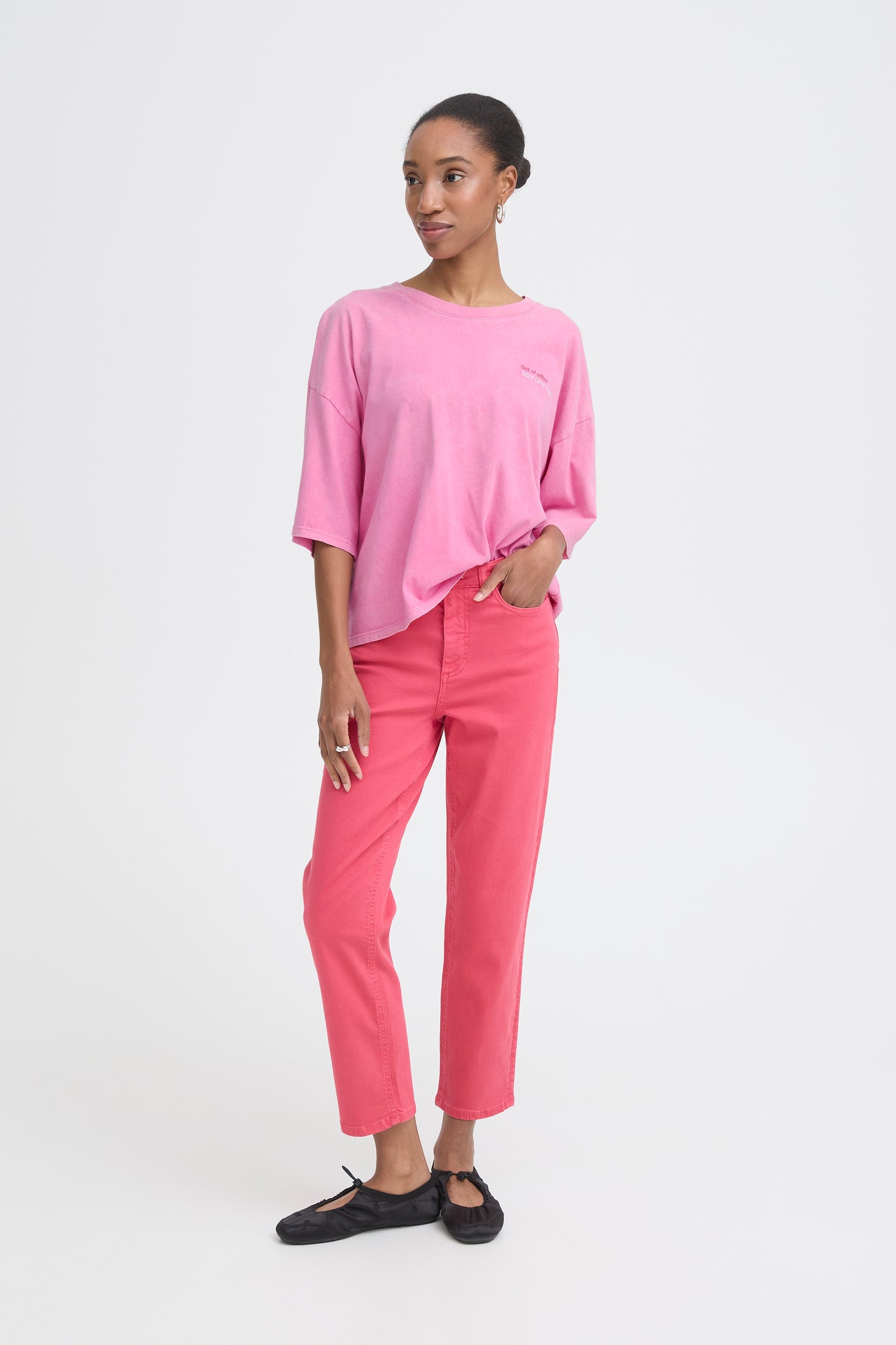 T-shirt oversize Cherries ICHI