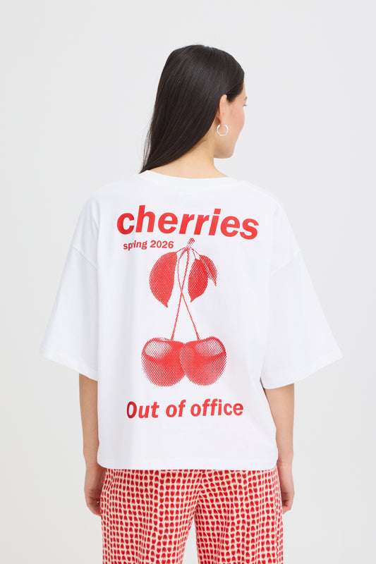 T-shirt oversize Cherries ICHI