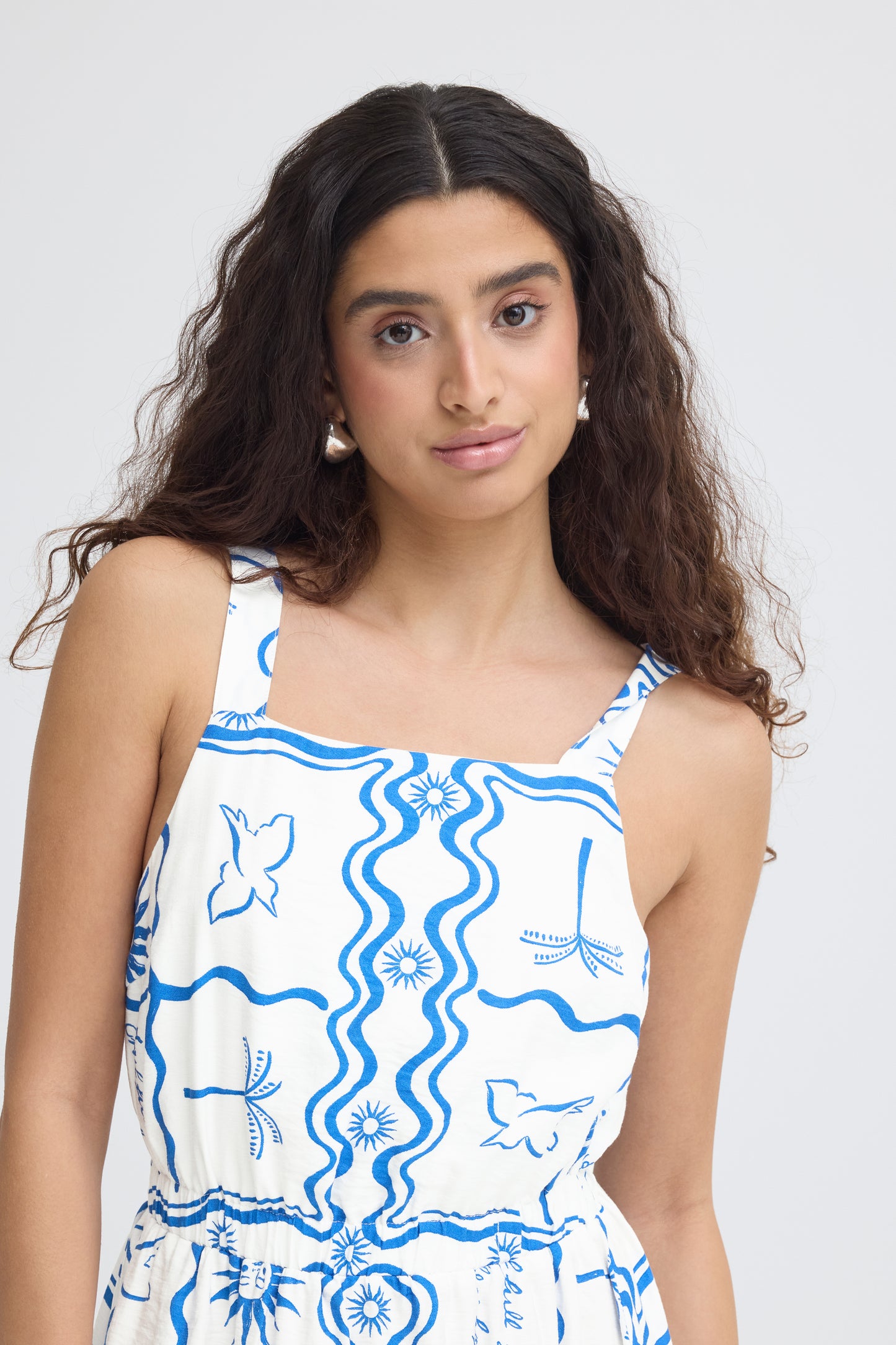 Robe longue motifs ICHI