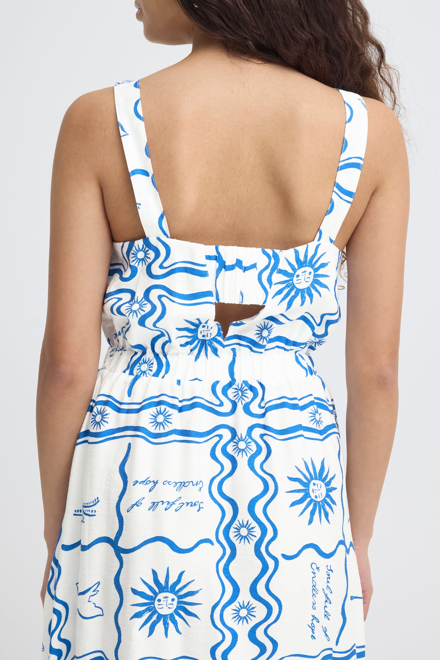 Robe longue motifs ICHI