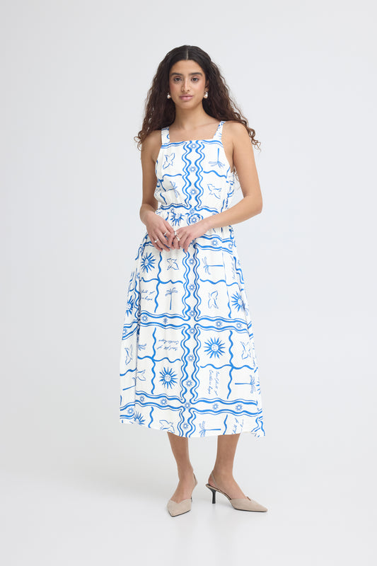 Robe longue motifs ICHI
