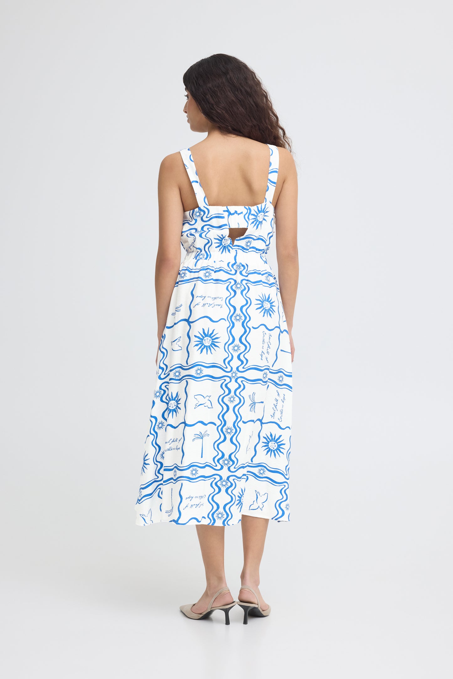 Robe longue motifs ICHI