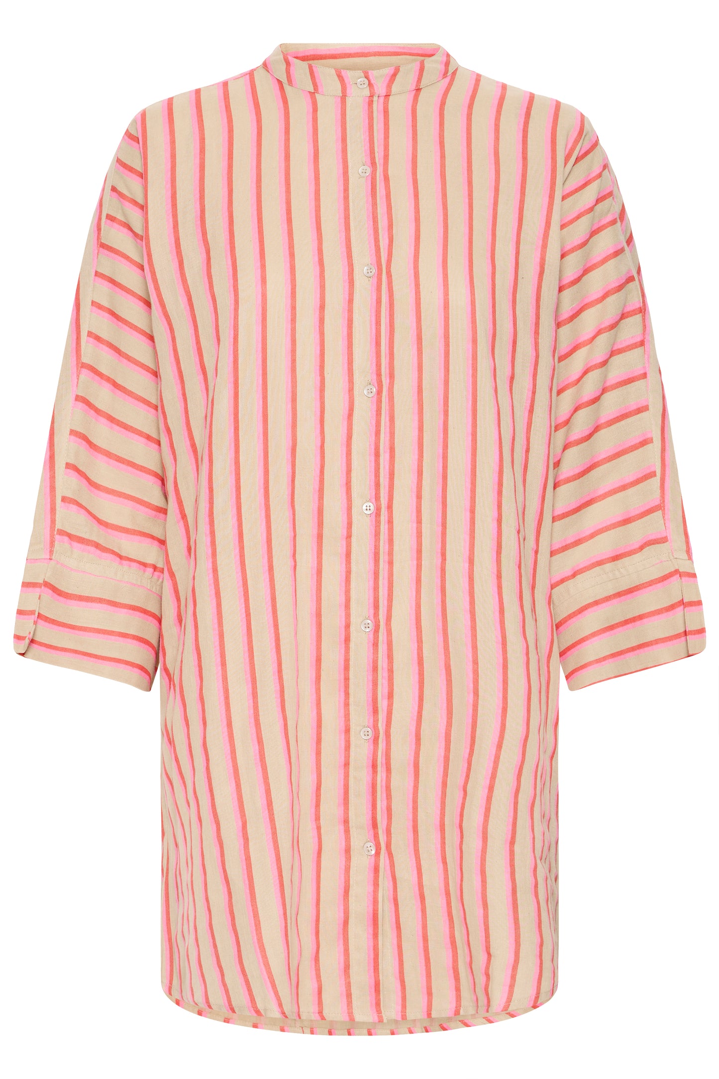 Tunique/chemise longue rayures ICHI