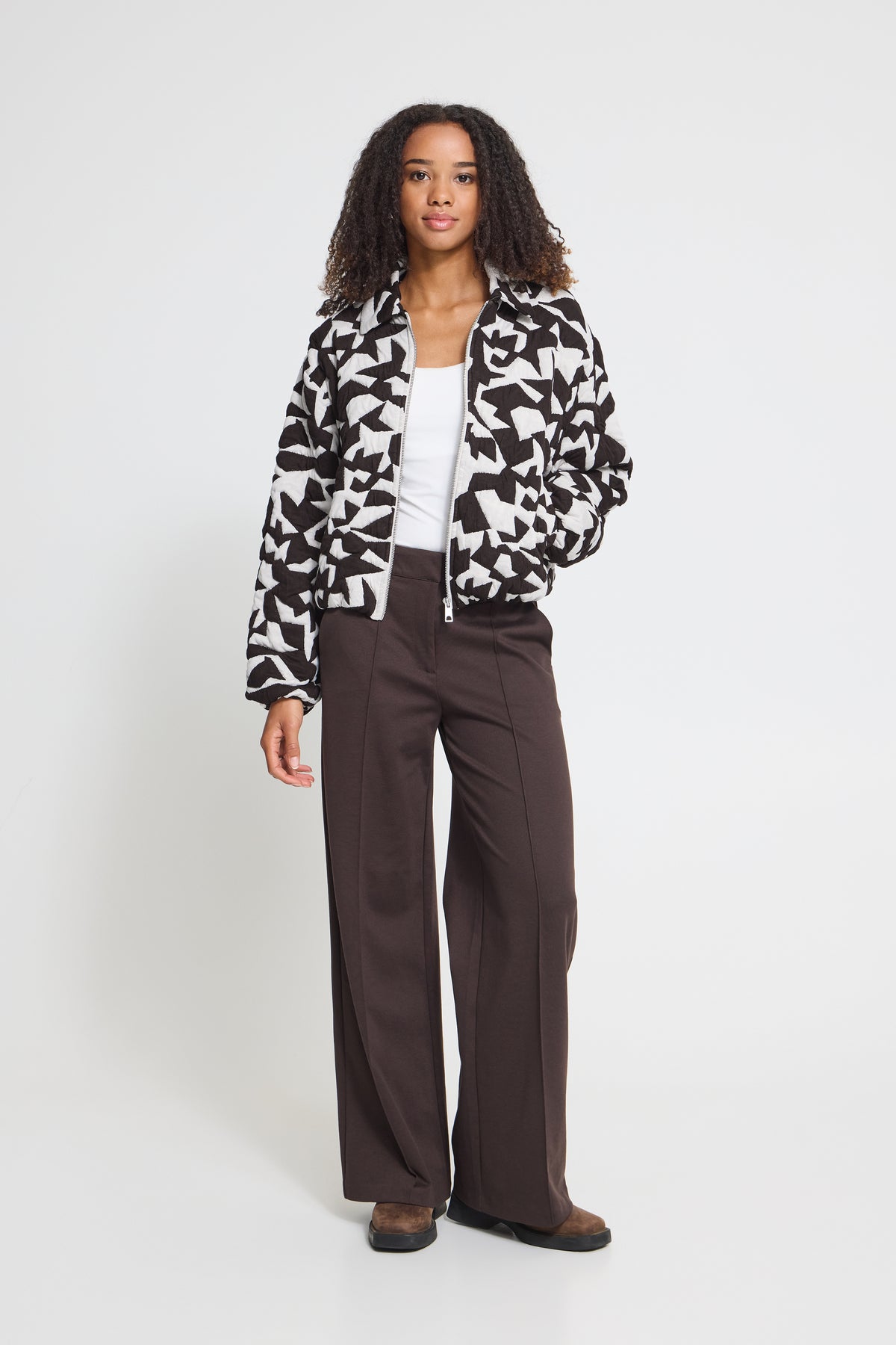 Blouson motif géométrique ICHI