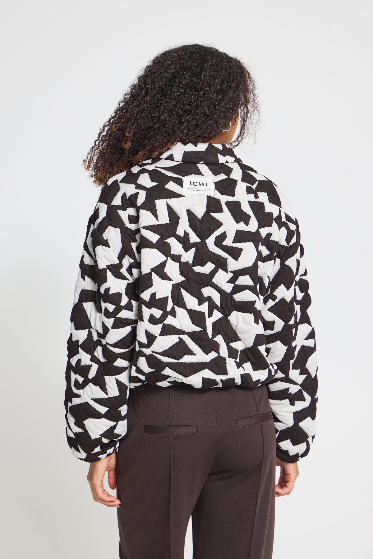 Blouson motif géométrique ICHI