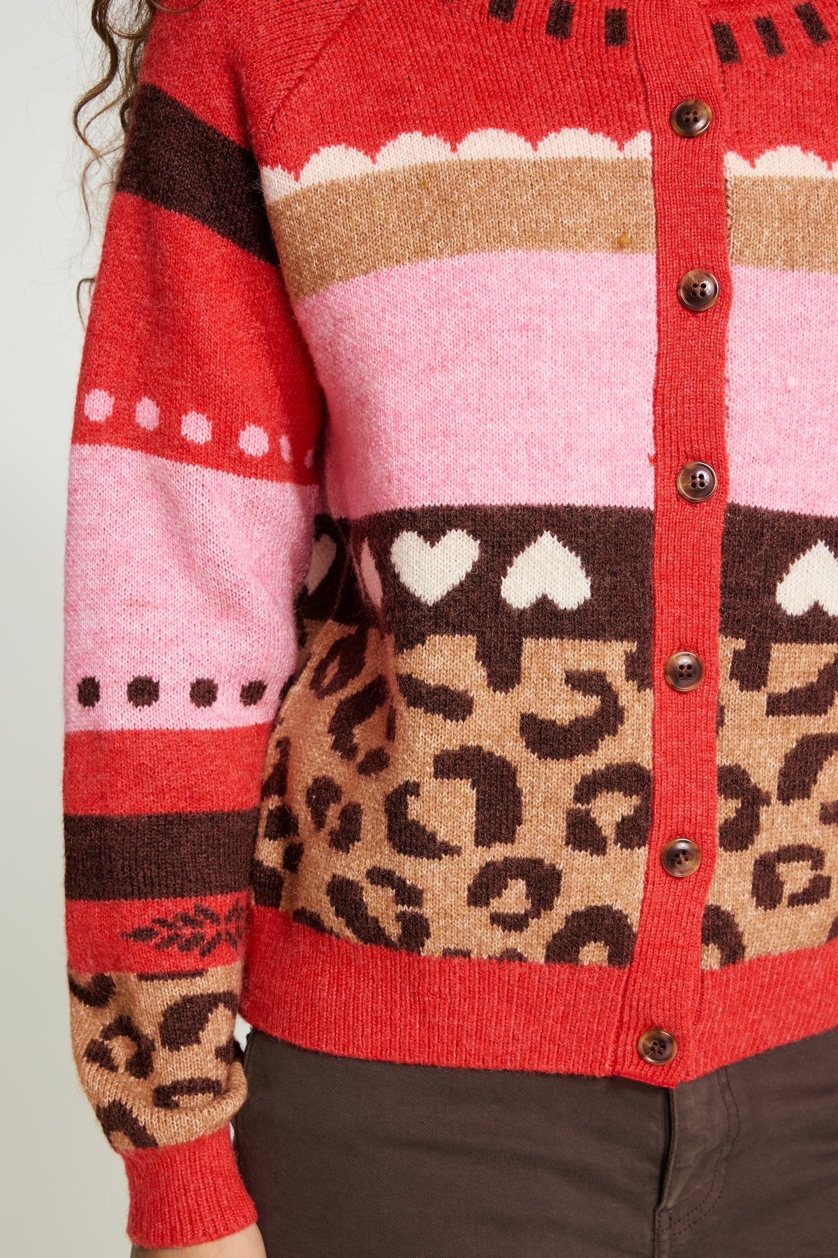 Gilet/ pull motifs ICHI