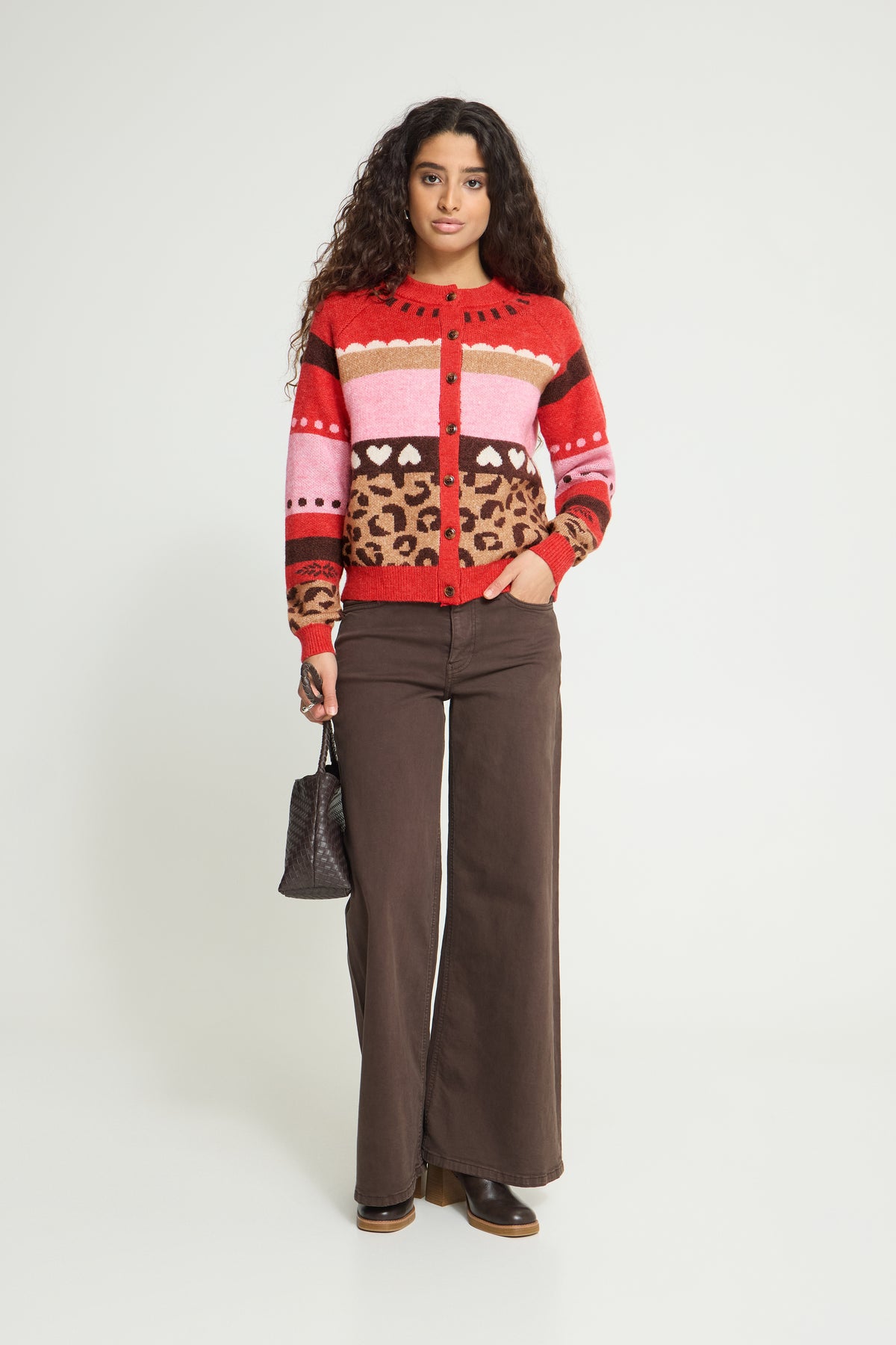 Gilet/ pull motifs ICHI