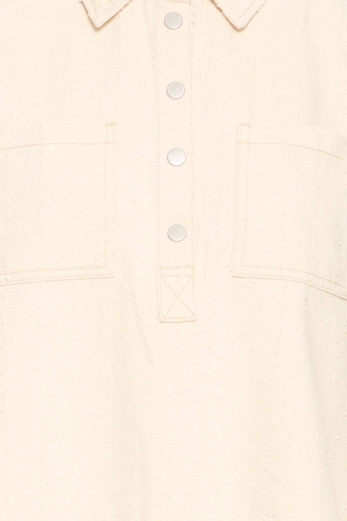 Top boutons jean ICHI