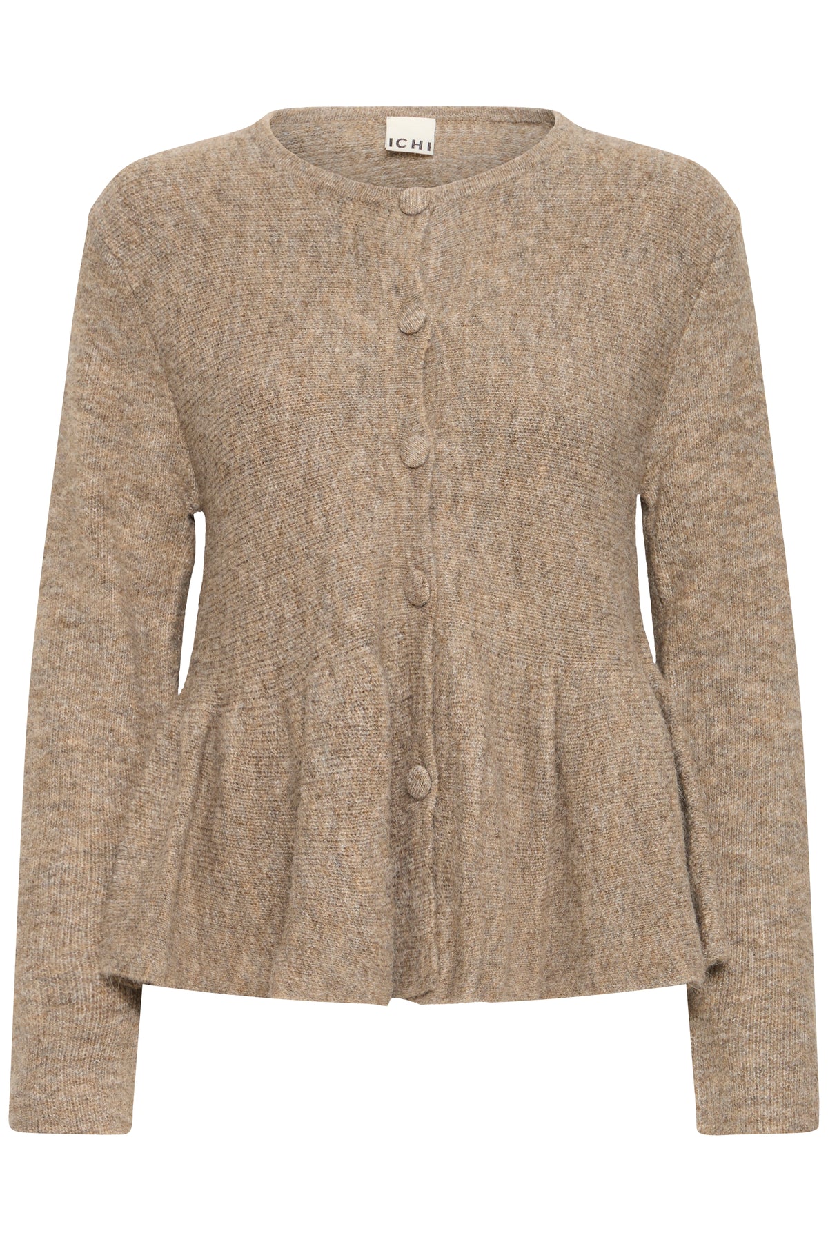Pull/gilet péplum ICHI