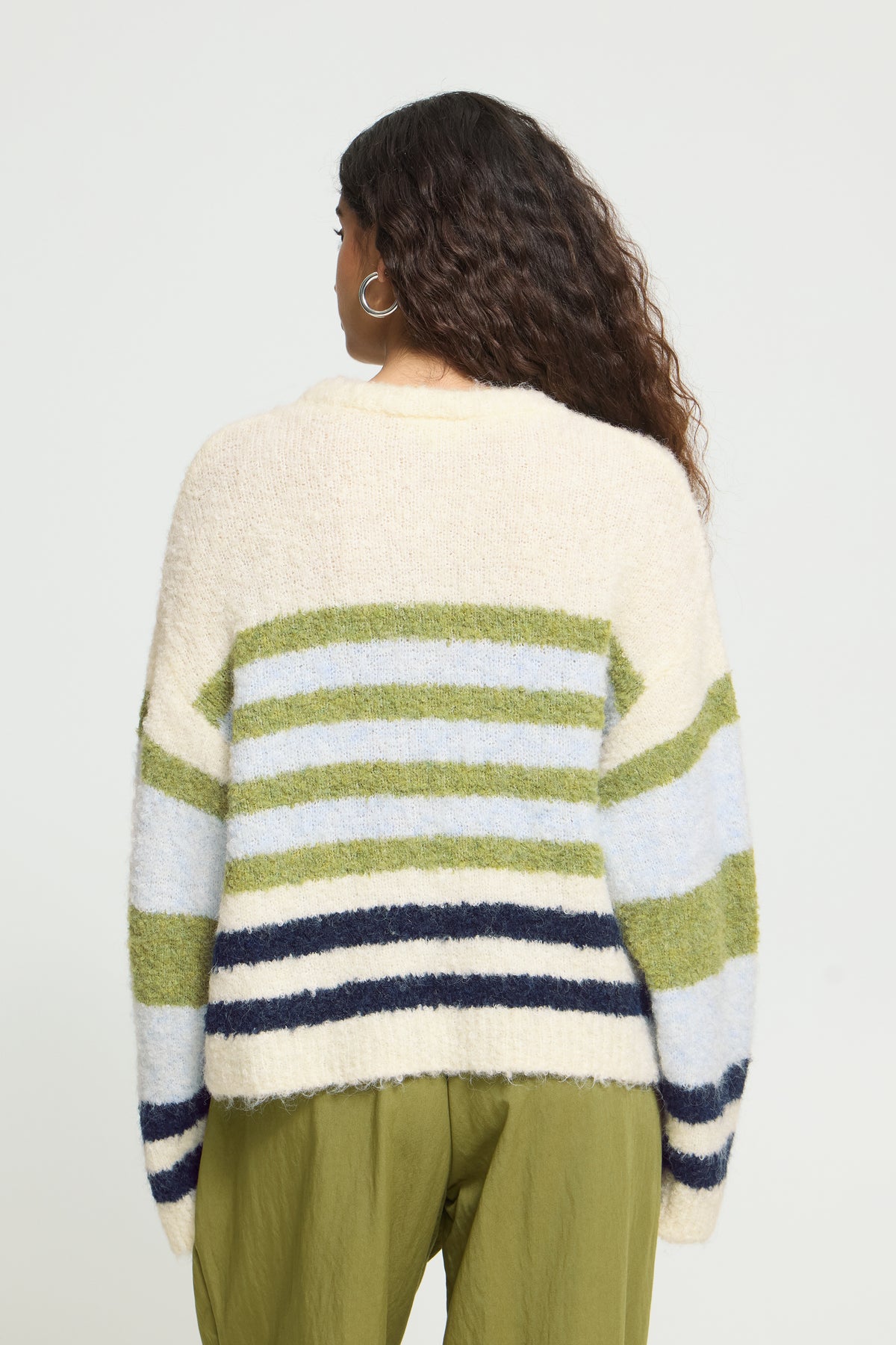 Pull rayures colorés ICHI