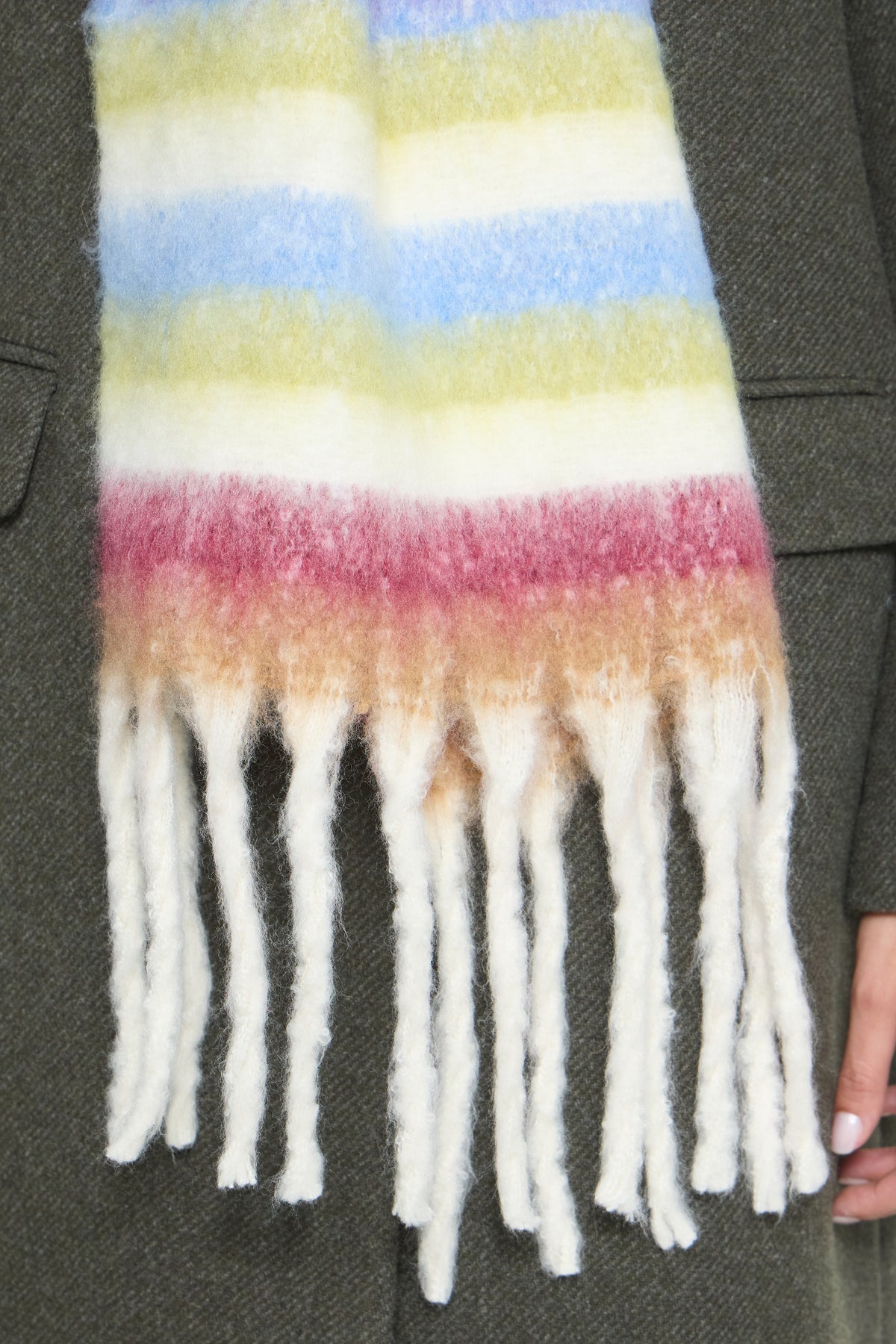 Écharpe multicolor ICHI