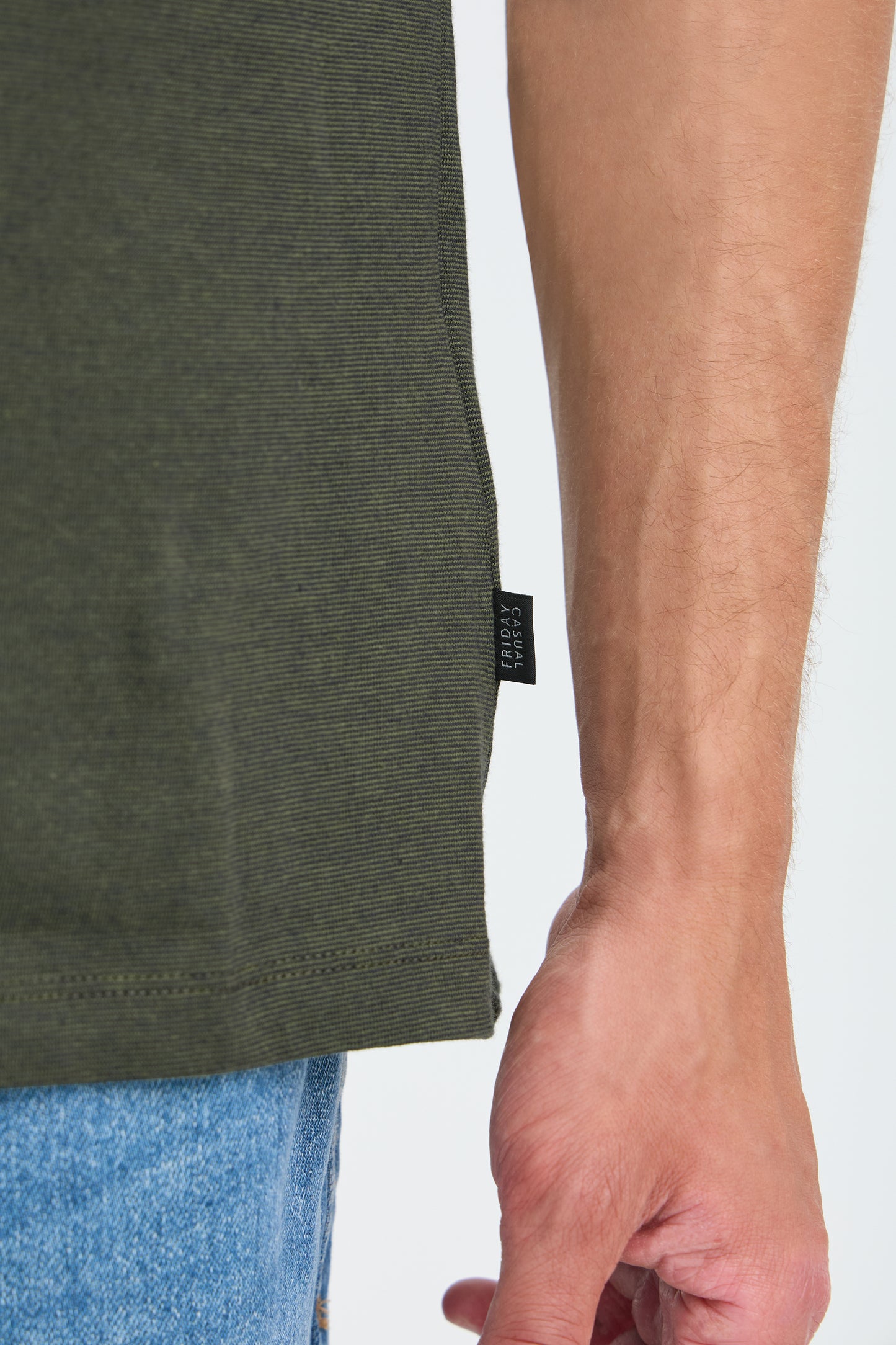 T-shirt fines rayures Casual Friday