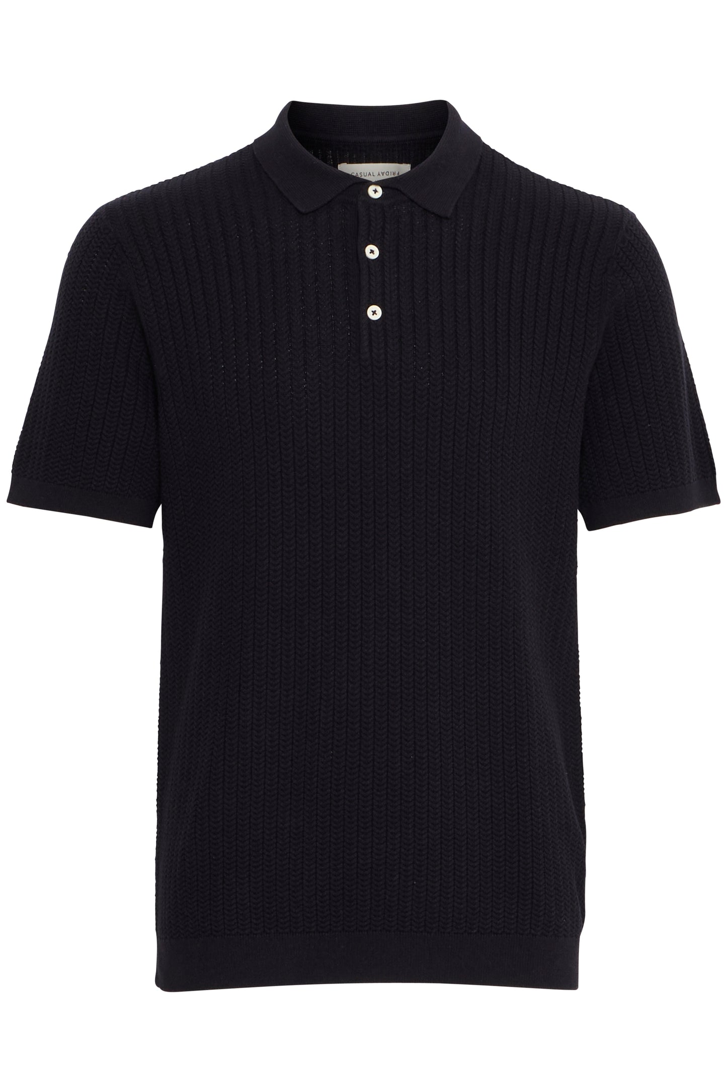 Polo maille tressé Casual Friday