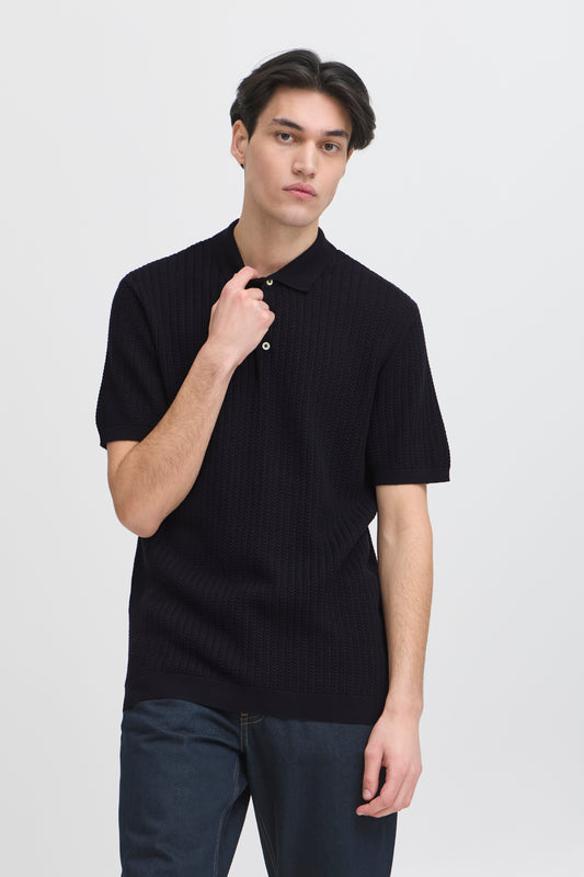 Polo maille tressé Casual Friday