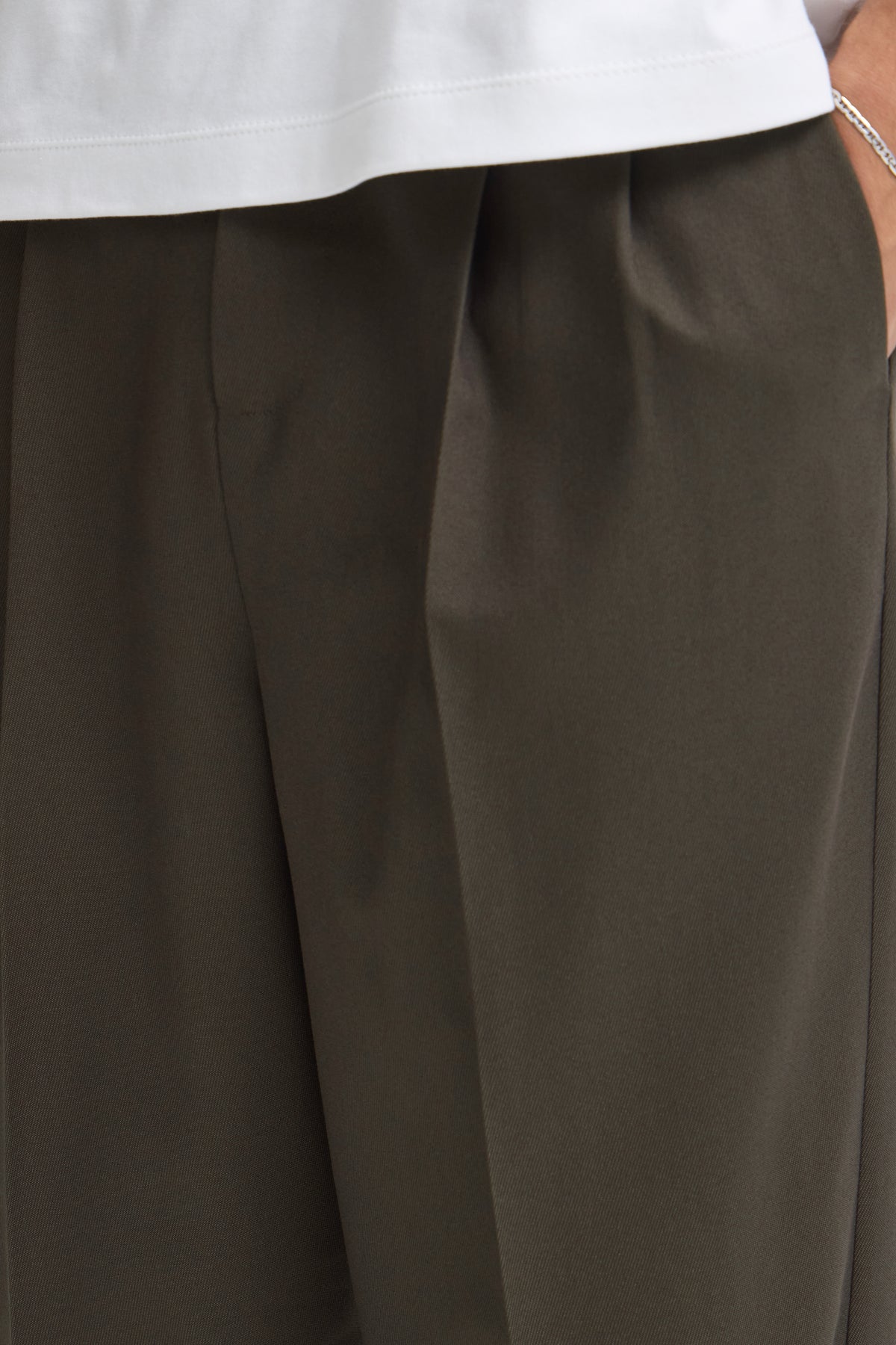 Pantalon droit à pinces Casual Friday