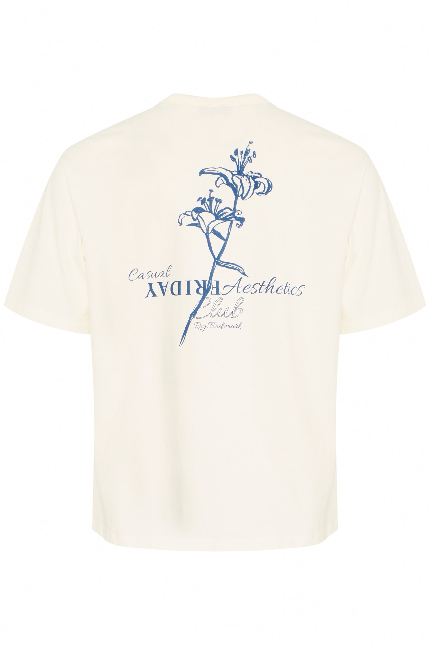 T-shirt motif floral Casual Friday