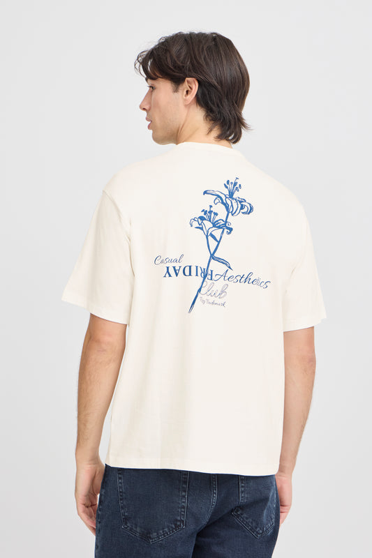 T-shirt motif floral Casual Friday