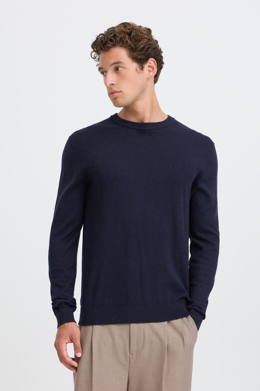 Pull col rond Casual Friday