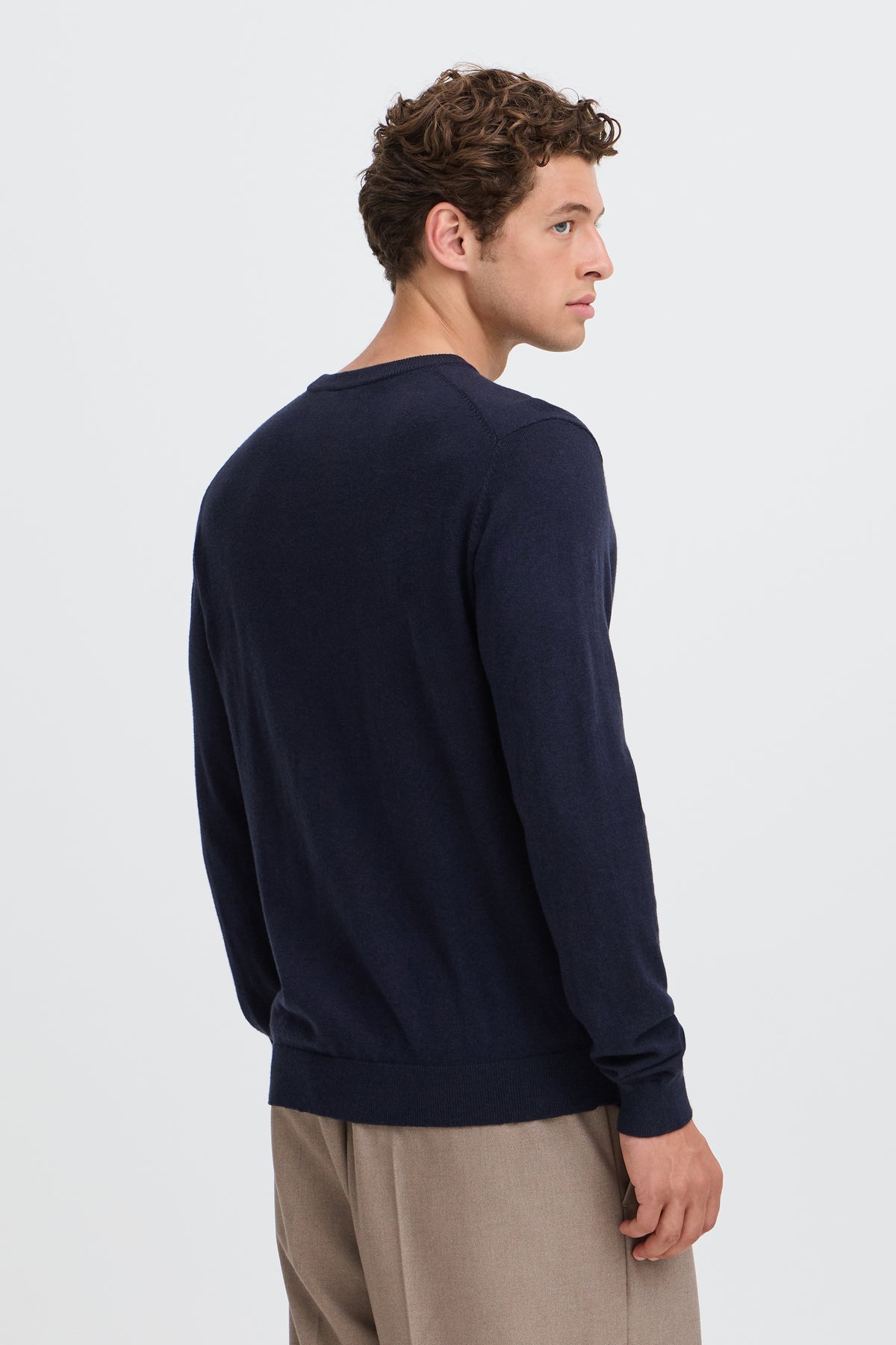 Pull col rond Casual Friday