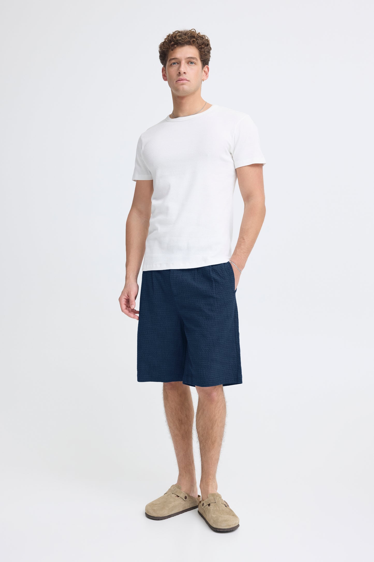 Short seersucker Casual Friday