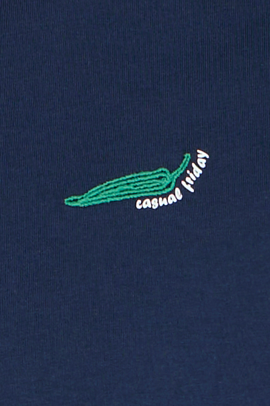 T-shirt petite broderie Casual Friday