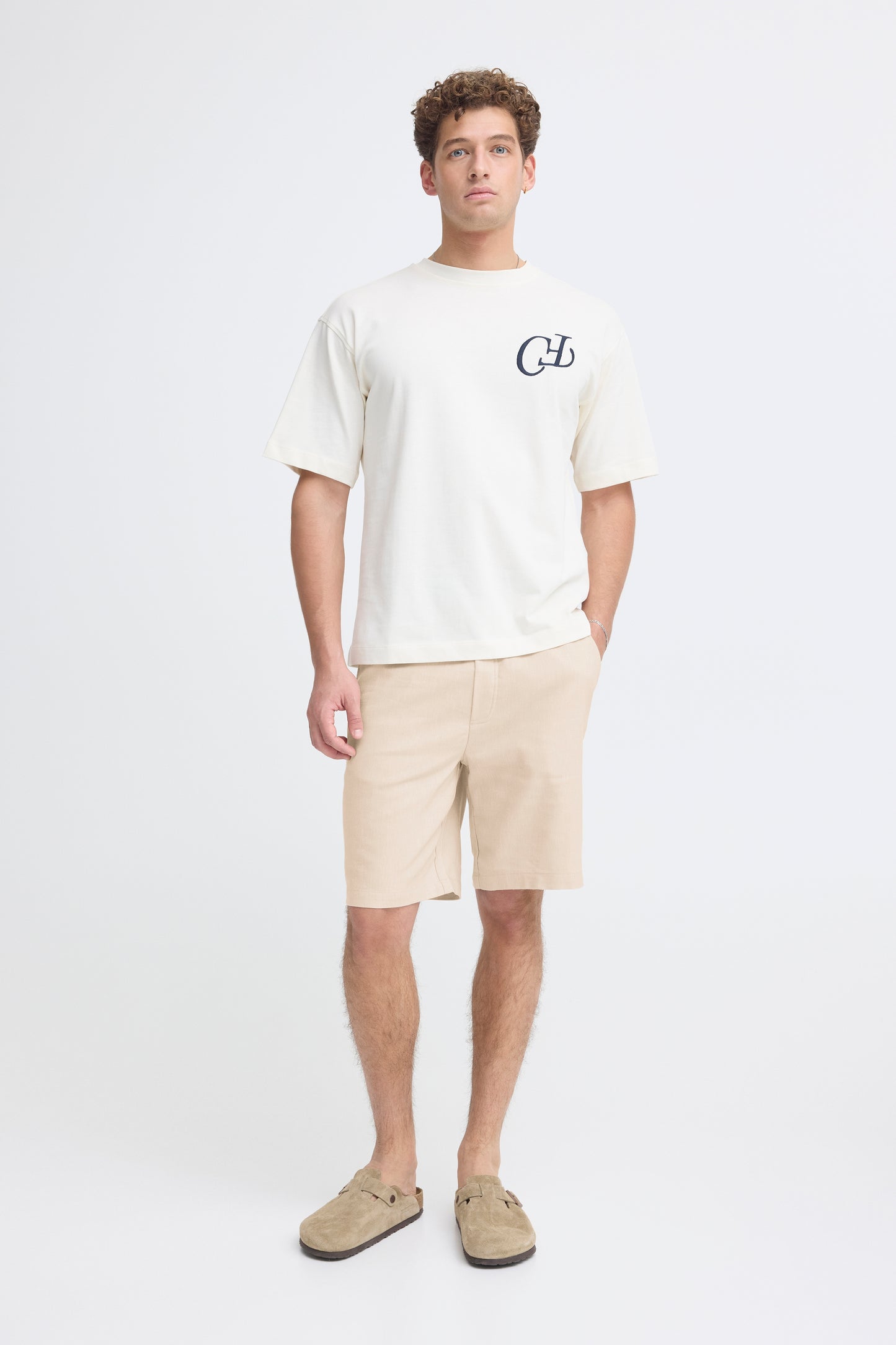 Short confortable lin Casual Friday