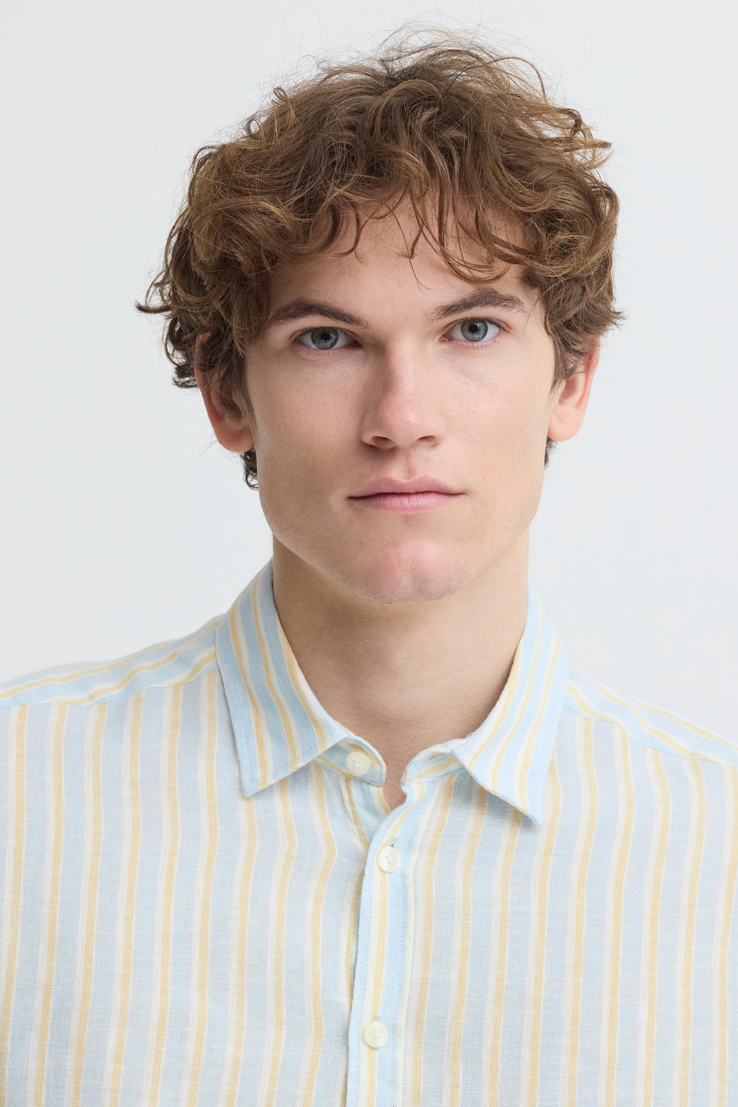 Chemise rayures lin Casual Friday