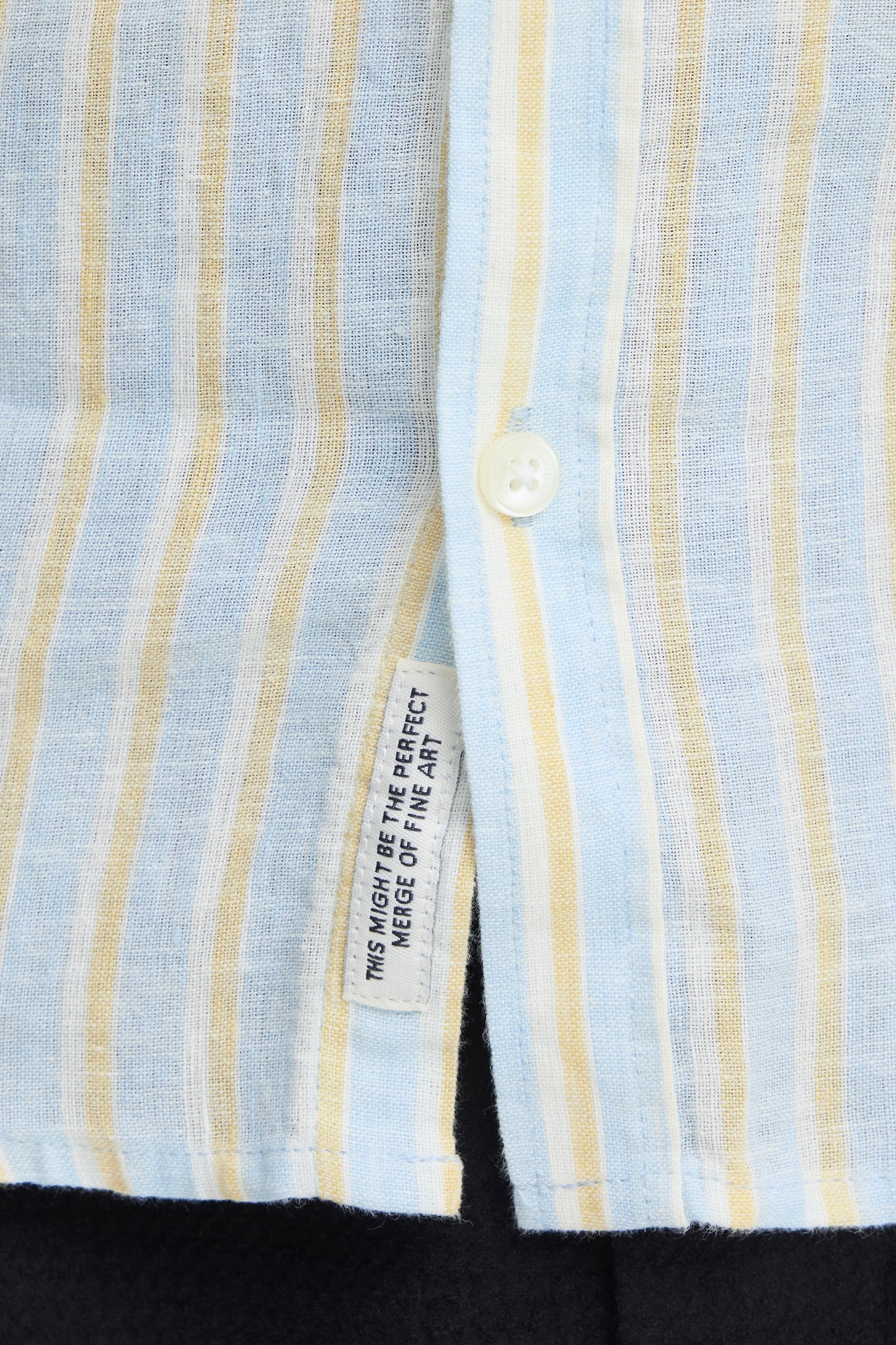 Chemise rayures lin Casual Friday