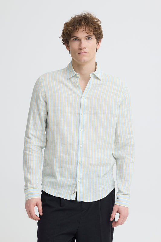 Chemise rayures lin Casual Friday