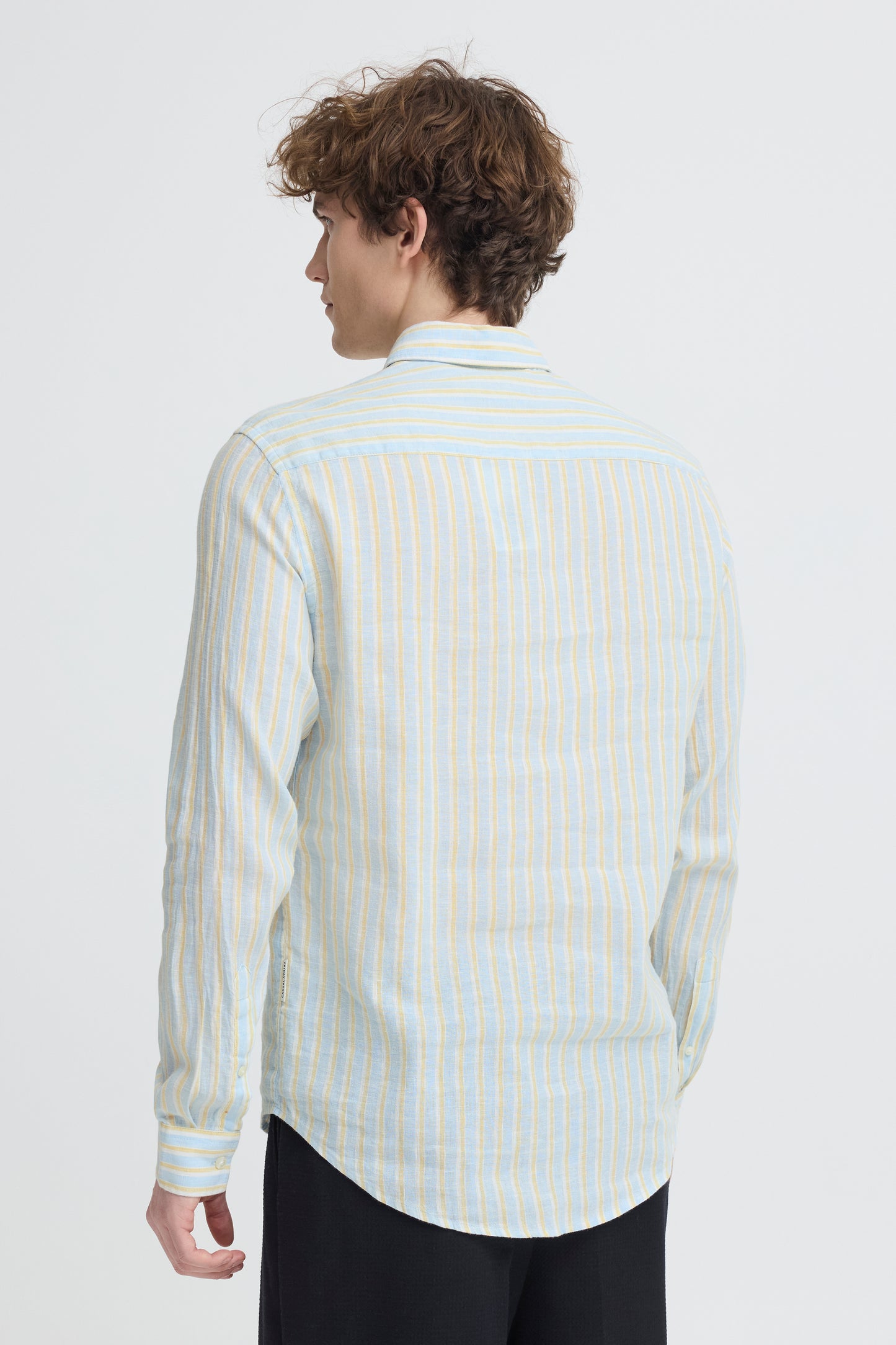 Chemise rayures lin Casual Friday