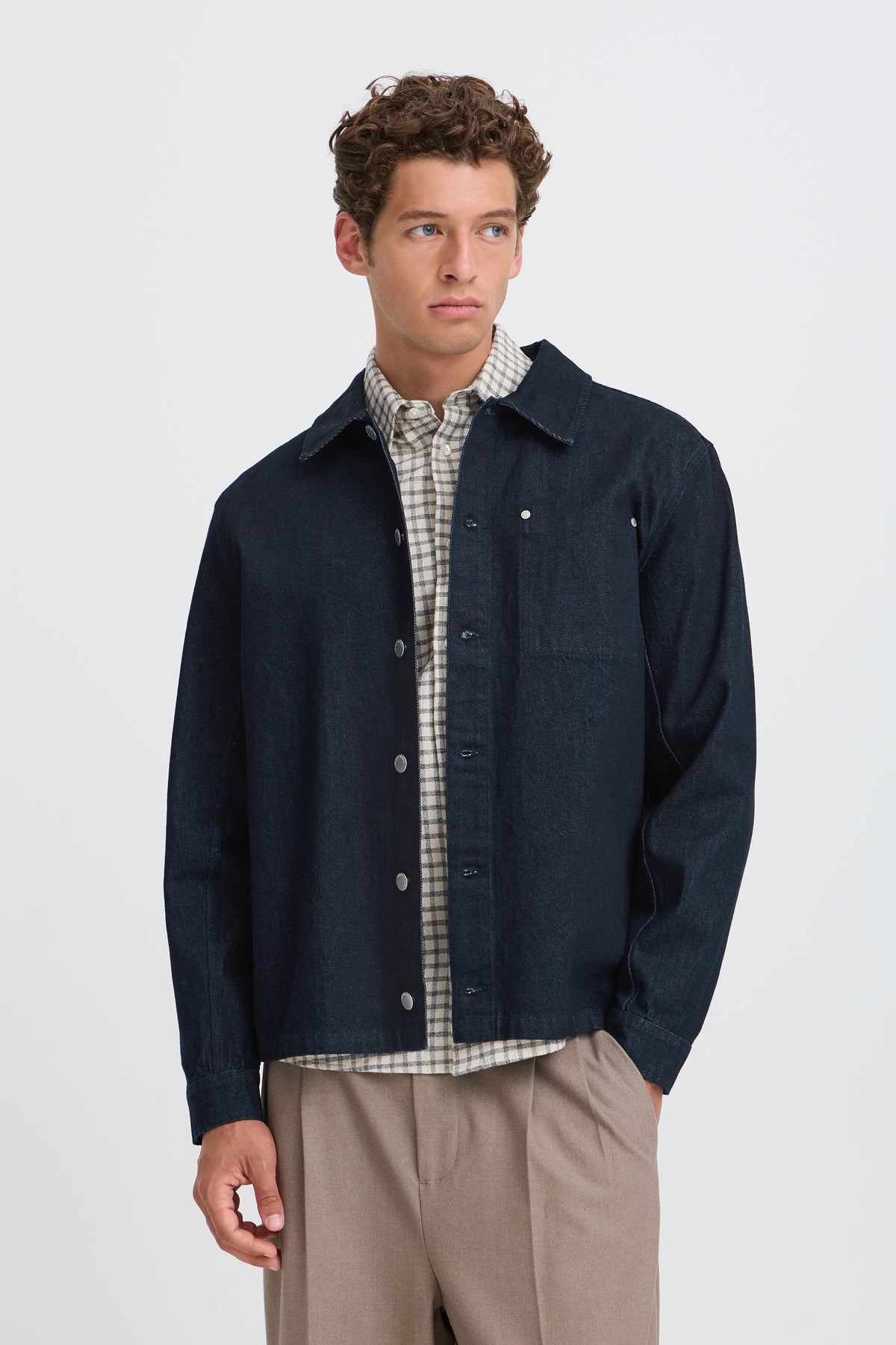Surchemise jean brut Casual Friday