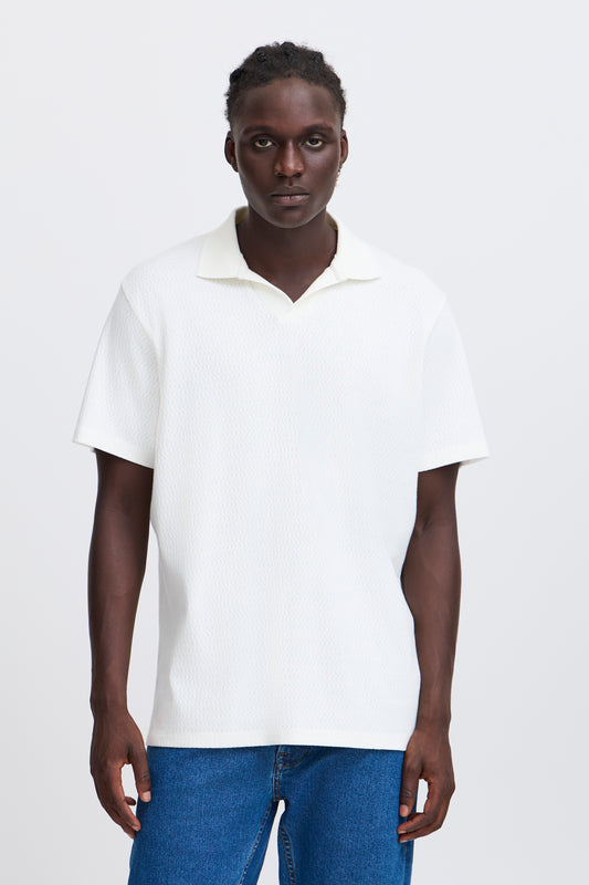 Polo détail maille Blend