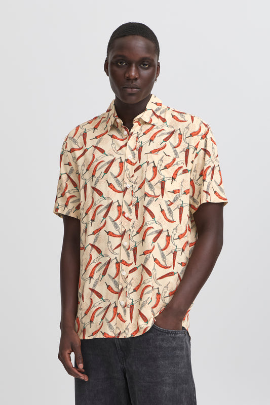 Chemise motif piments Blend