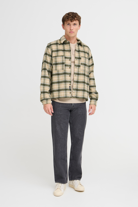 Veste surchemise carreaux Blend