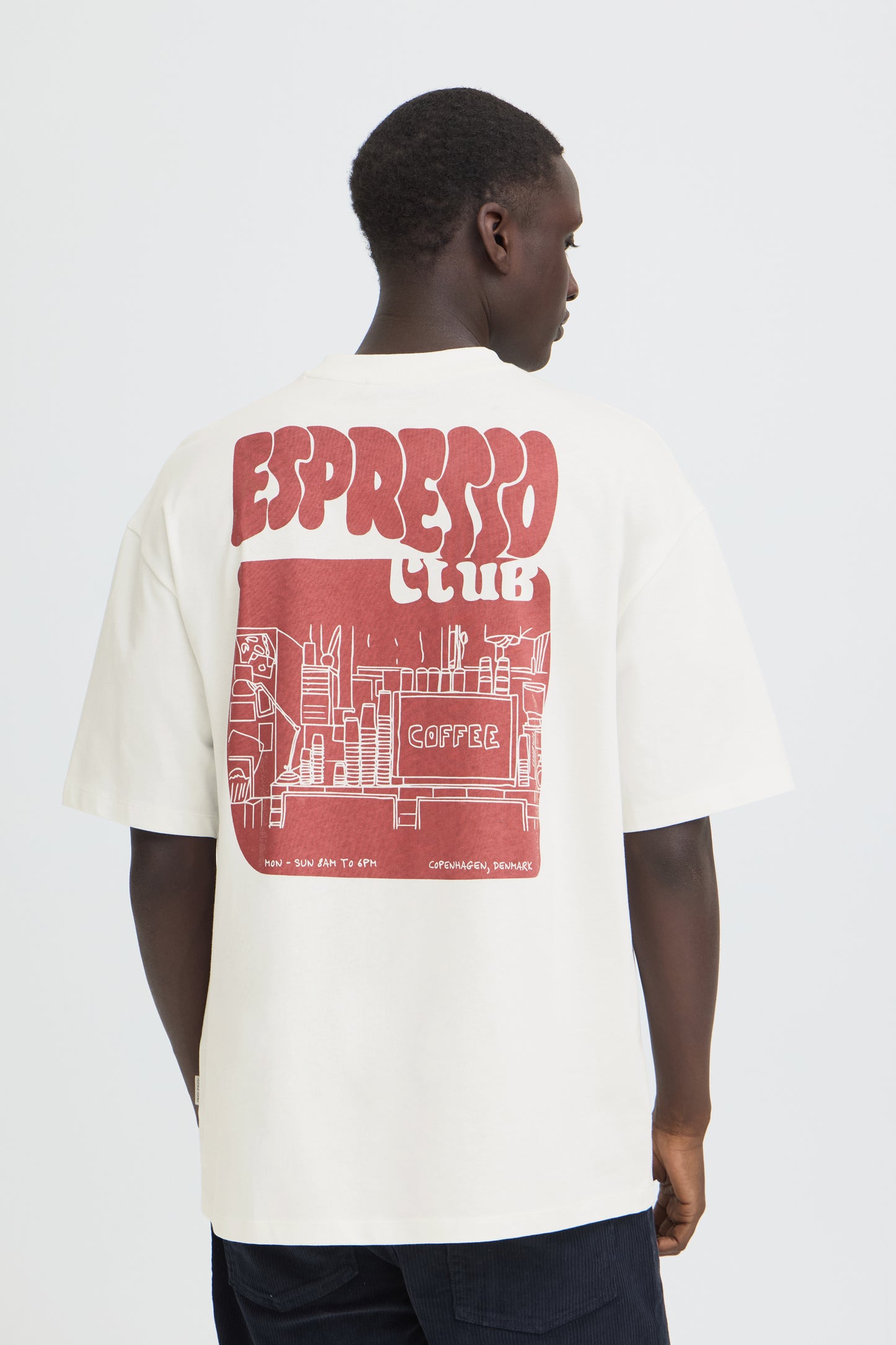 T-shirt épais "Expresso club" Blend
