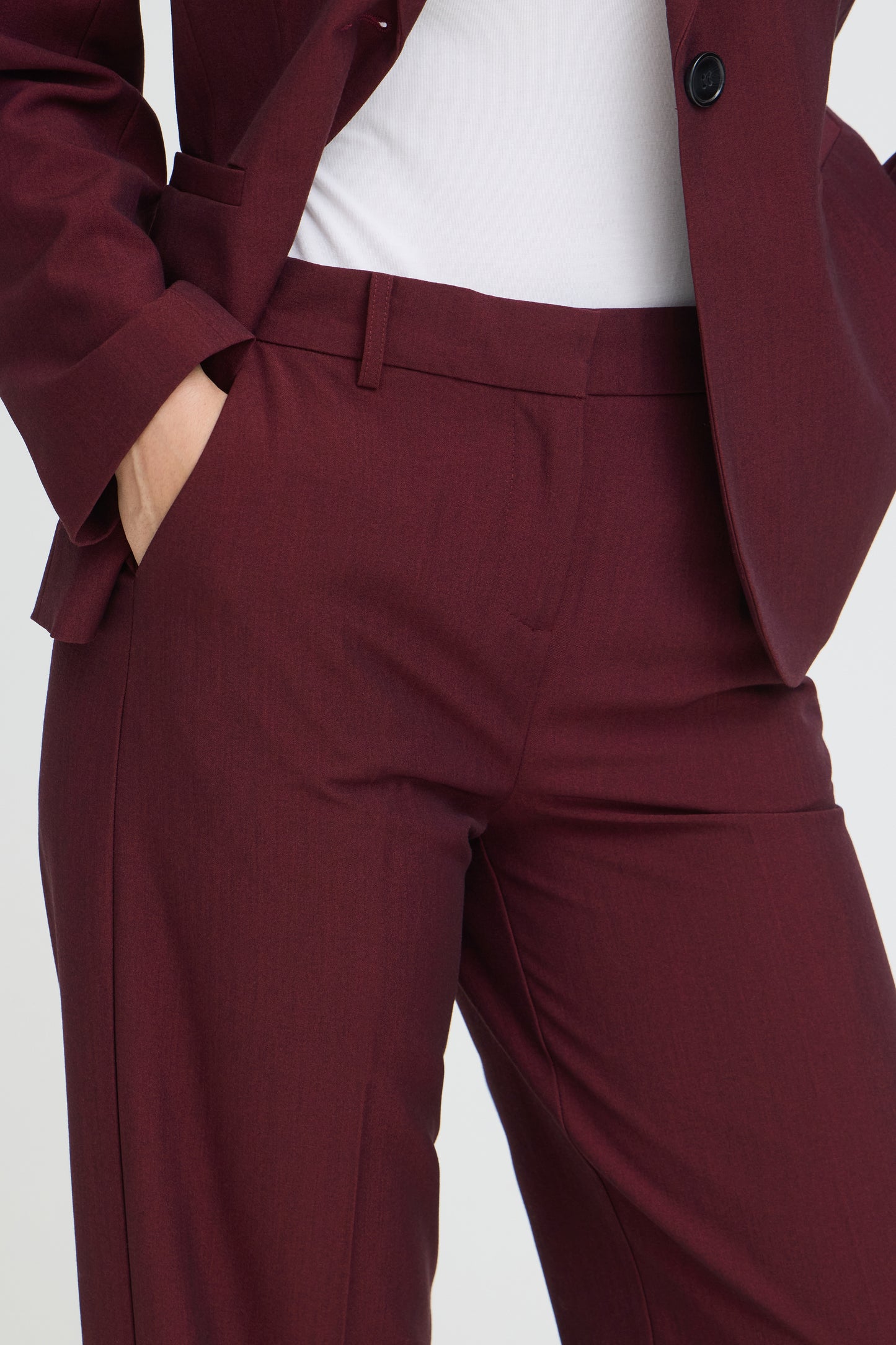 Pantalon ensemble bordeaux B.Young