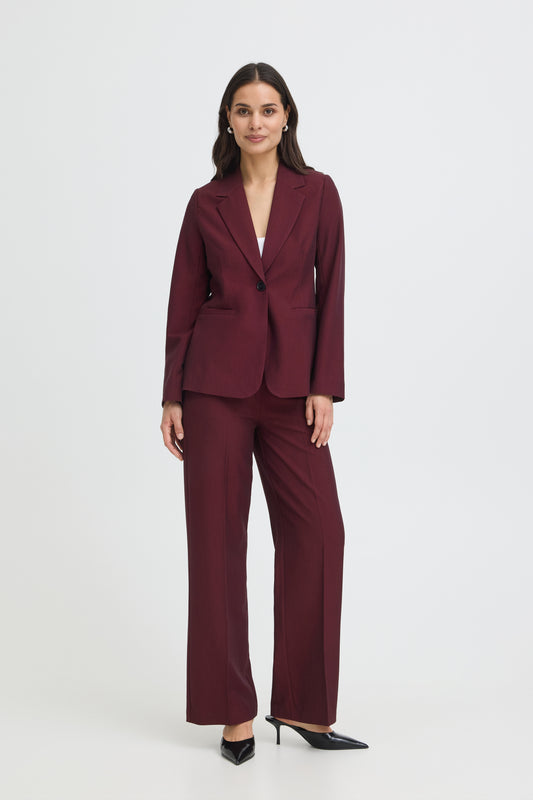 Pantalon ensemble bordeaux B.Young