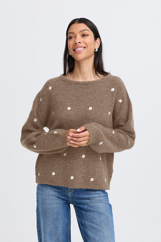 Pull broderie B.Young