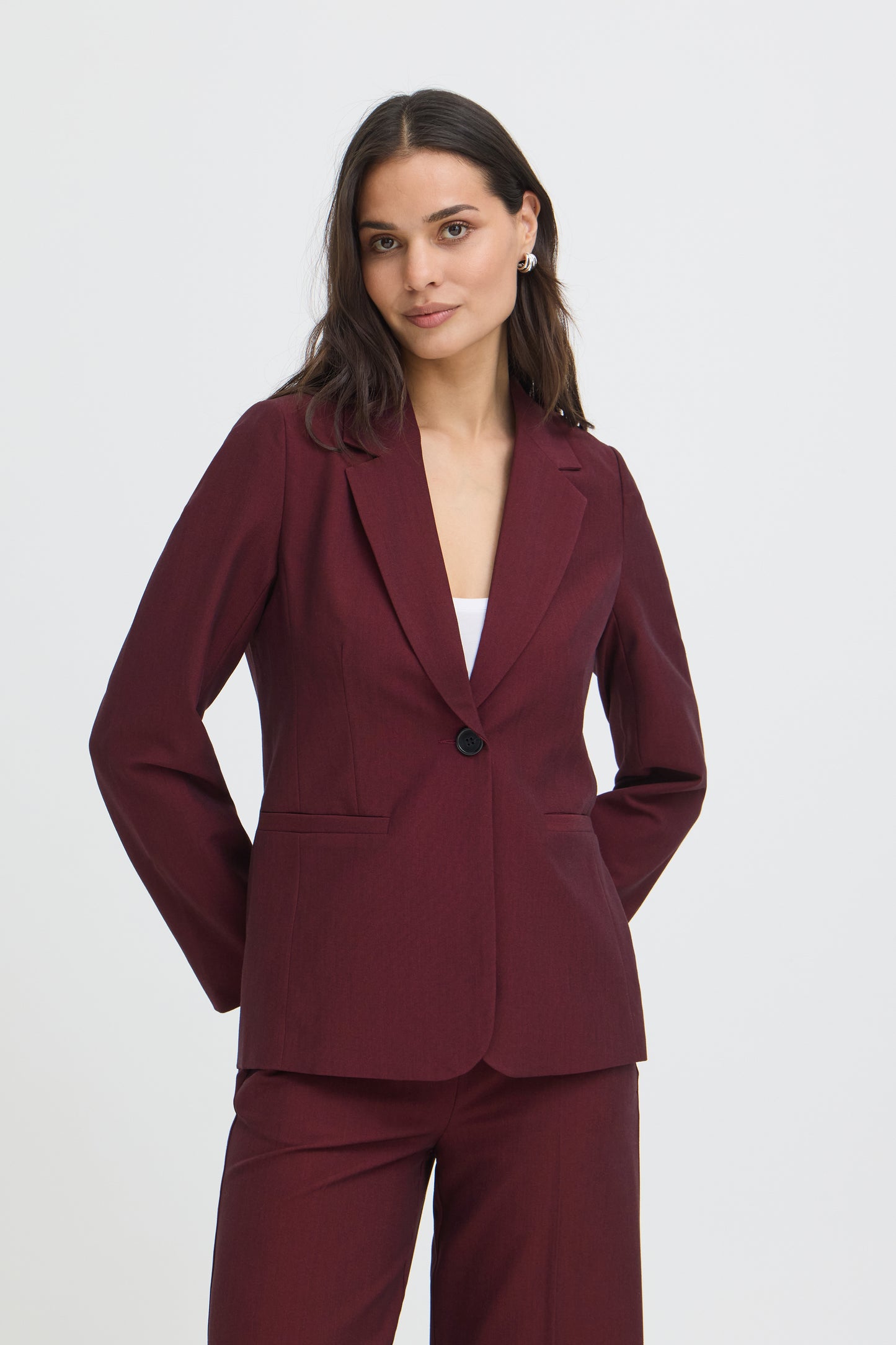 Veste blazer bordeaux B.Young