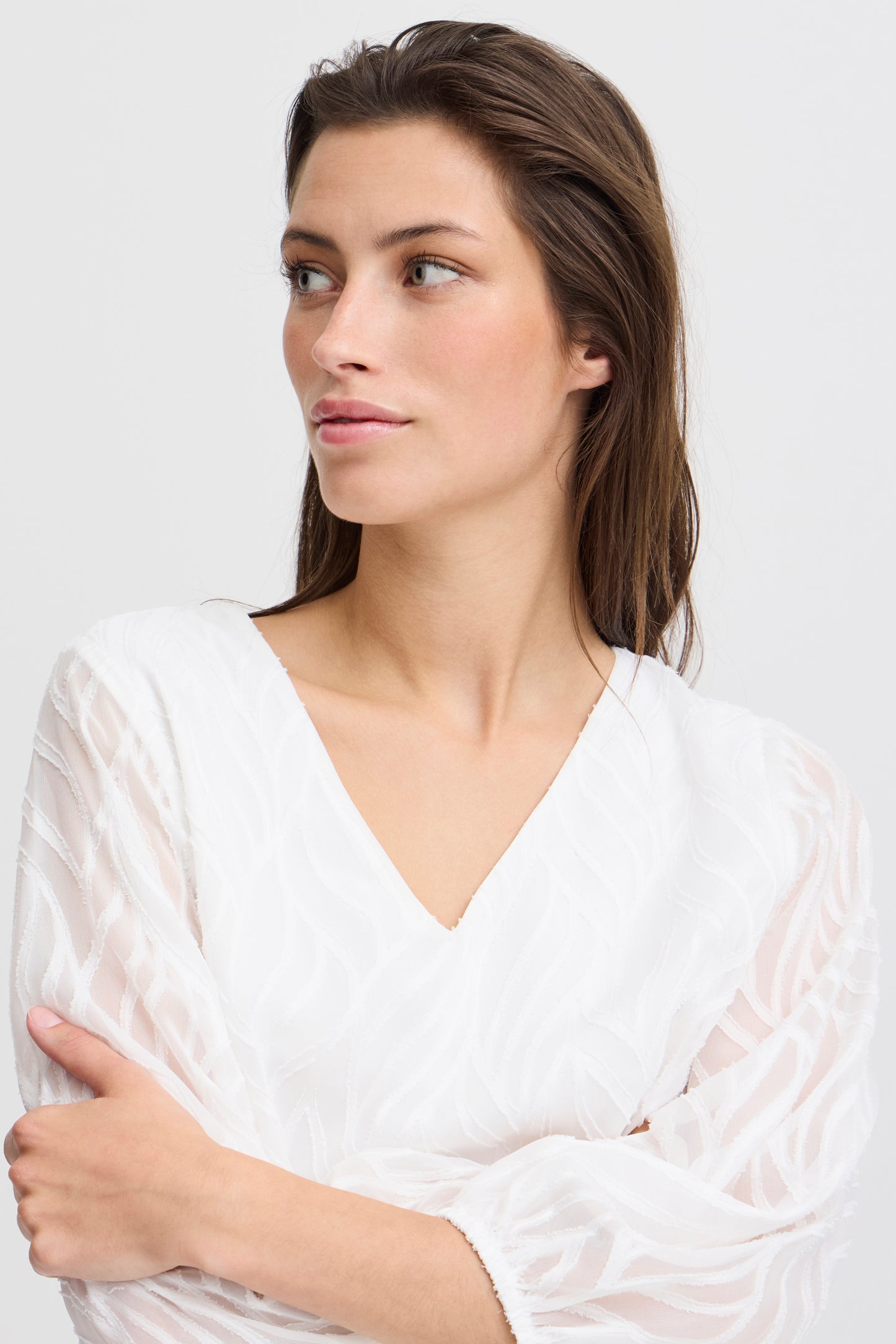 Blouse manches transparentes B.Young