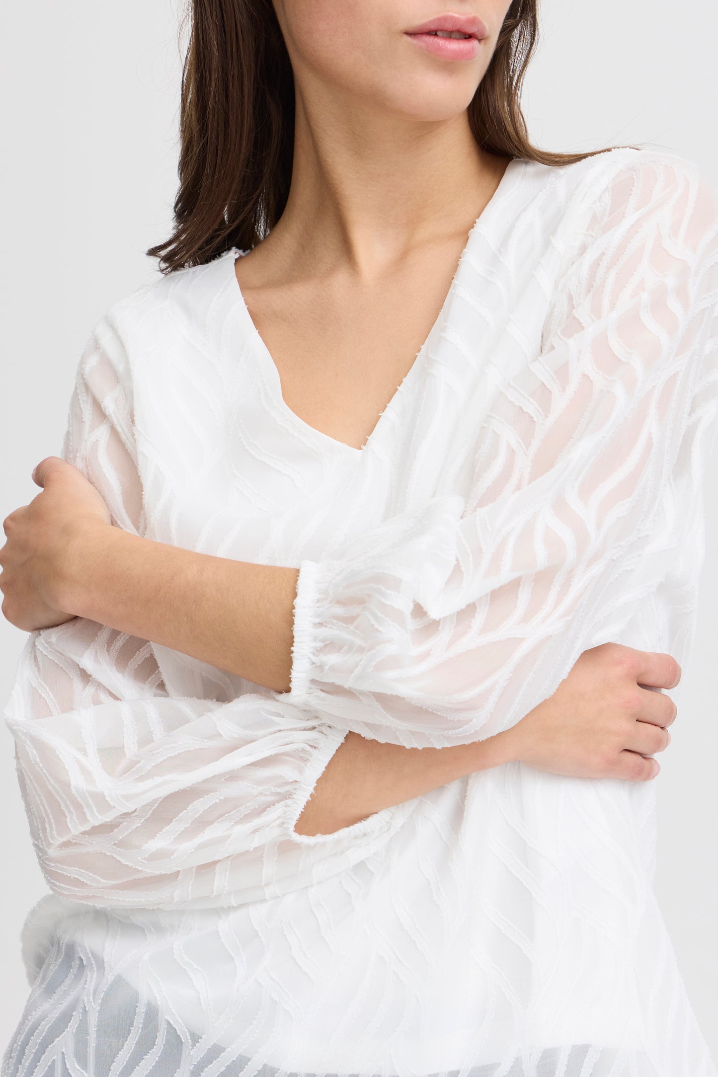 Blouse manches transparentes B.Young
