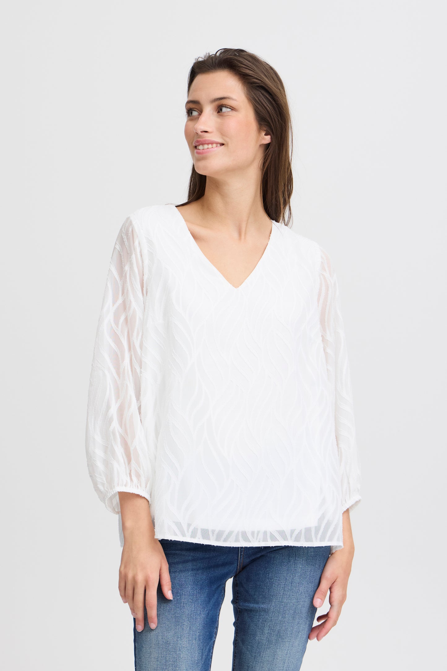 Blouse manches transparentes B.Young