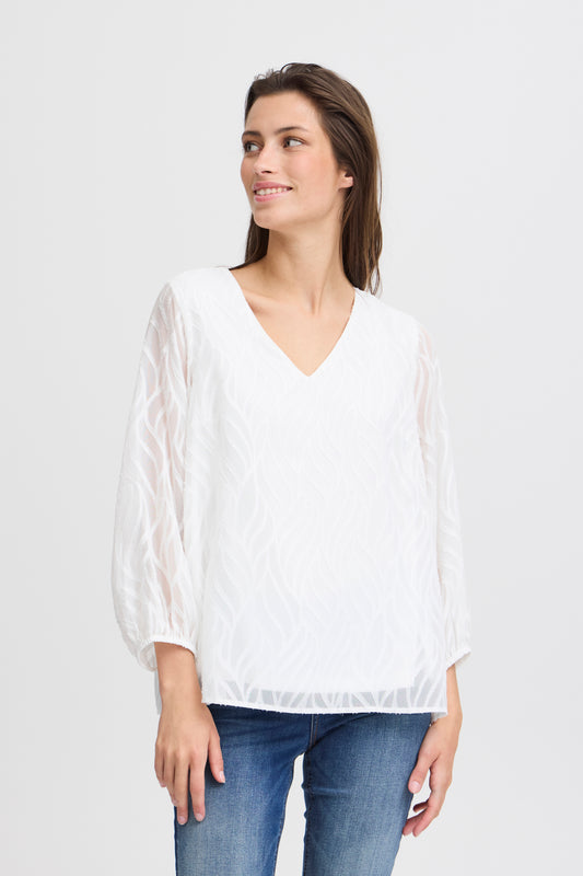 Blouse manches transparentes B.Young
