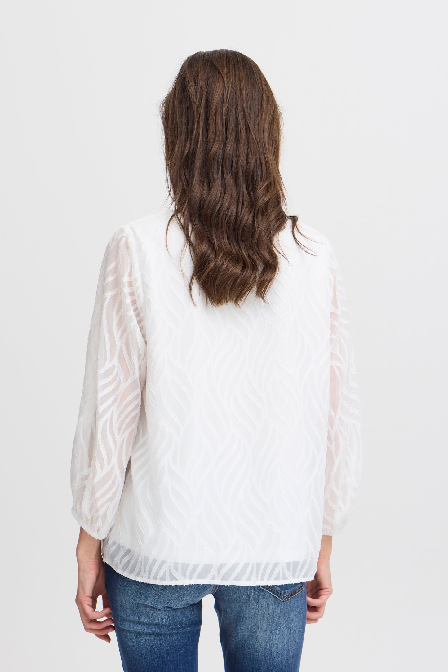 Blouse manches transparentes B.Young