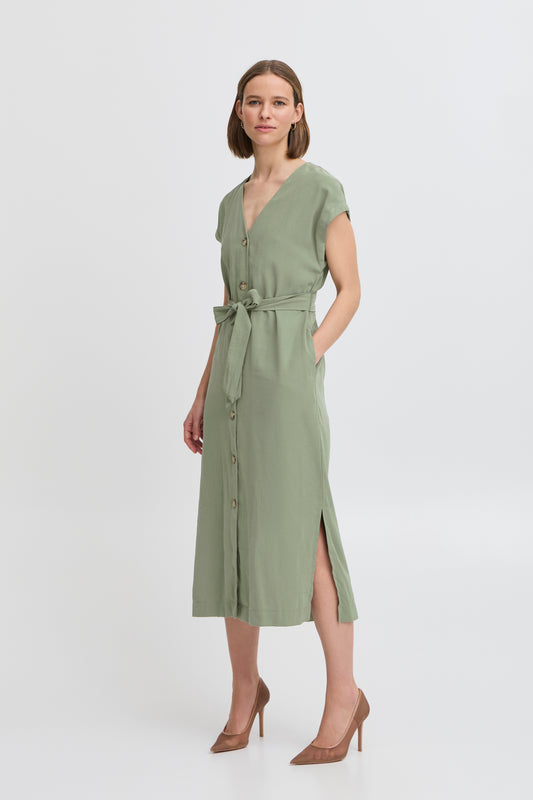 Robe longue ceinturé B.Young