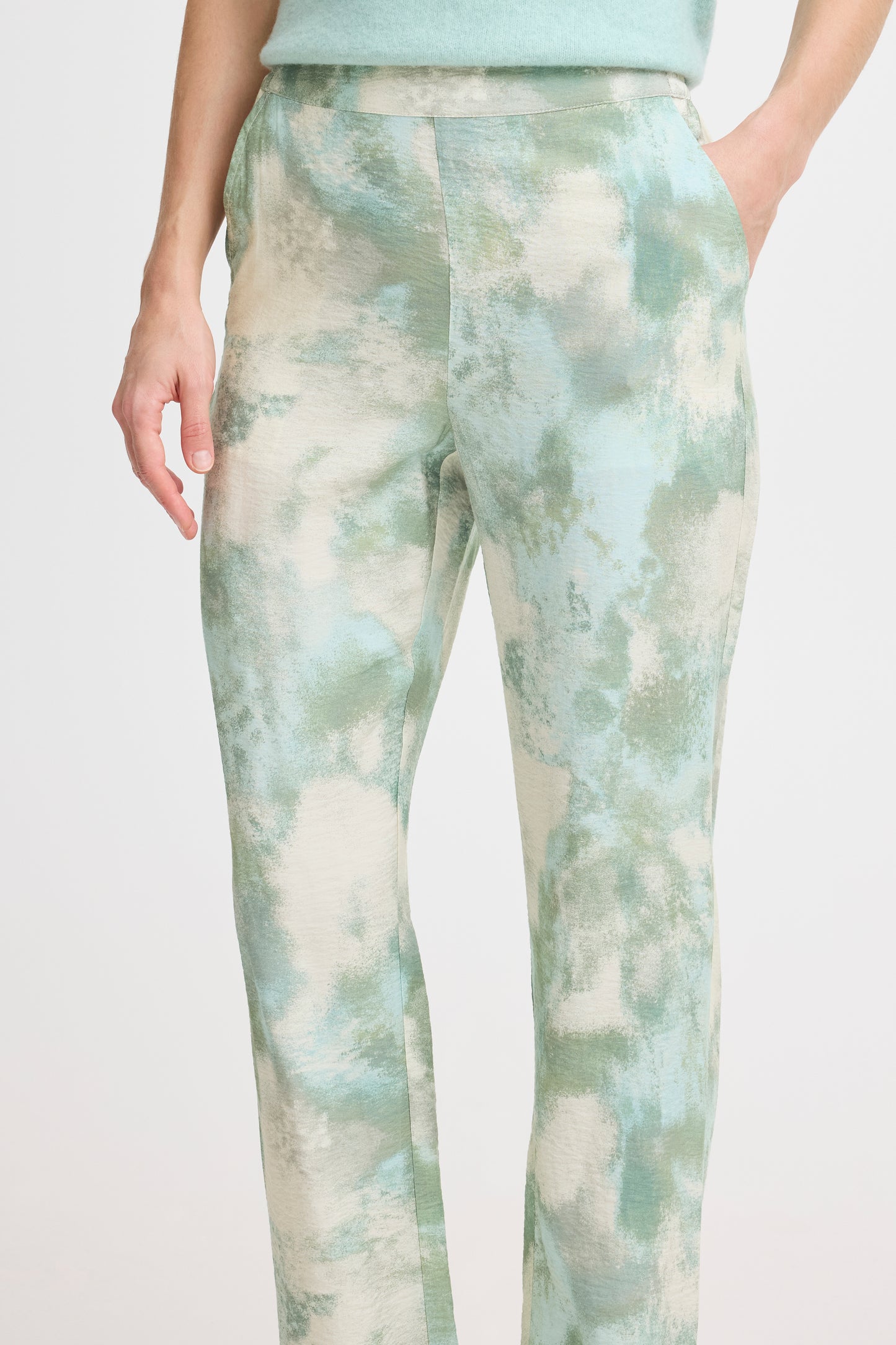 Pantalon fluide camaïeu B.Young