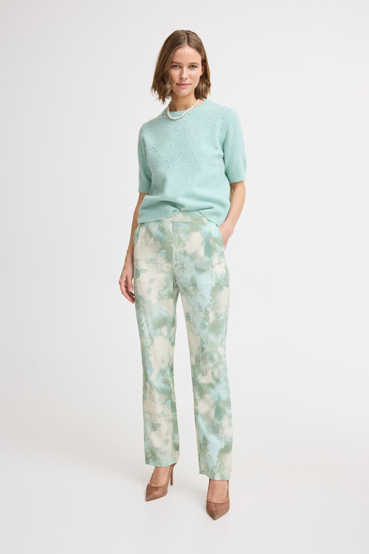 Pantalon fluide camaïeu B.Young
