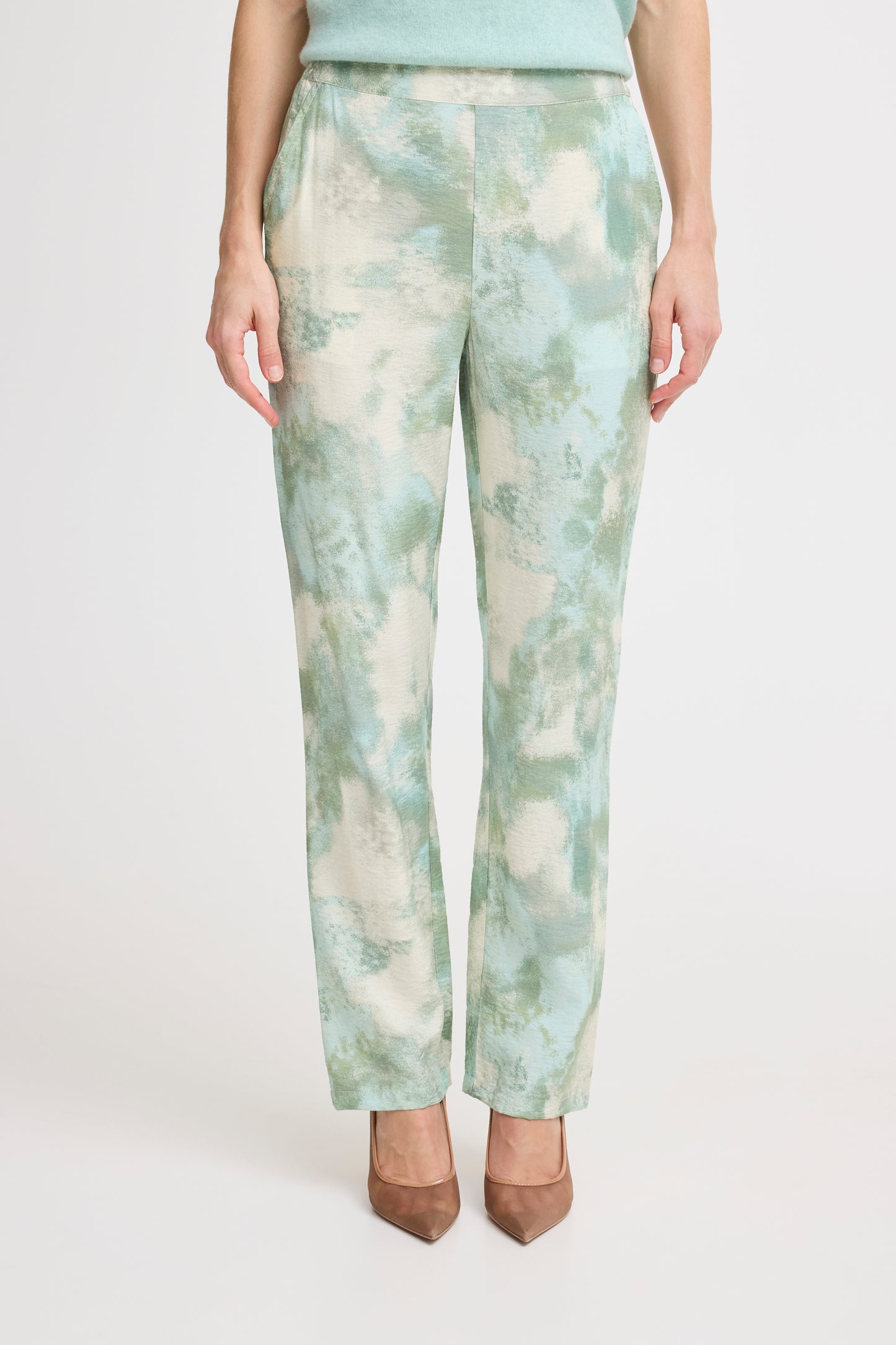 Pantalon fluide camaïeu B.Young