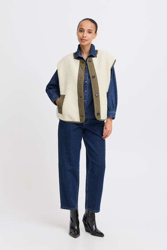 Veste mouton sans manche B.Young